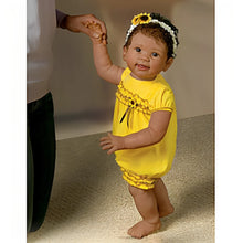 Load image into Gallery viewer, The Ashton-Drake Galleries Kiara&#39;s First Steps: Walks with Your Help! - So Truly Real® Lifelike, Interactive &amp; Realistic African-American Baby Doll 26-inches - RCE Global Solutions
