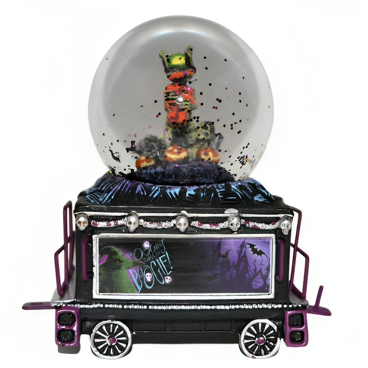 The Bradford Exchange A Peek Behind My Eye Issue #14 from Disney Tim Burton The Nightmare Before Christmas Glitter Globe Train Collection - RCE Global Solutions