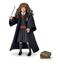 Load image into Gallery viewer, The Ashton - Drake Galleries Harry Potter Ultimate Year One Portrait Figure Collection Issue #3: Herimone Granger with Hogwarts Uniform and Accessories Skillfully Crafted Figure 10.5-inches
