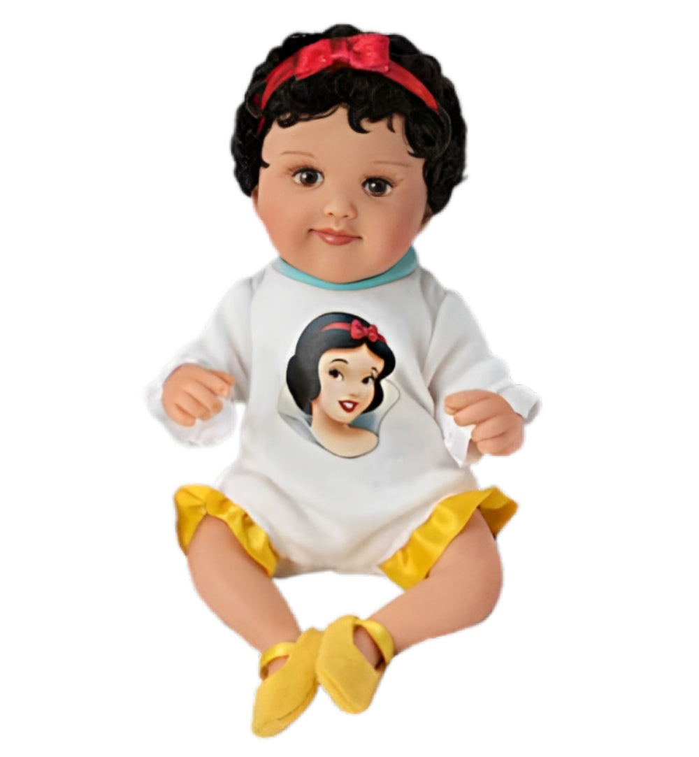 The Ashton-Drake Galleries Snow White Disney Snow White and The Seven Dwarfs Doll Collection Issue #8 Precious Miniature Baby Dolls with Character Outfits by Cheryl Hill 9-inches - RCE Global Solutions