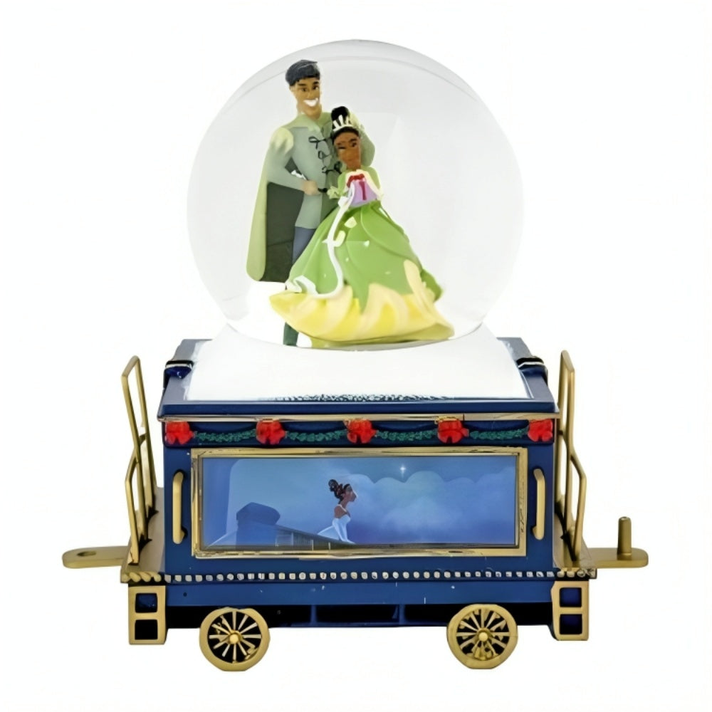 The Bradford Exchange Disney’s Wonderland Express Miniature Snow Globe Collection Issue #21: Winter Wishes Handcrafted Snow Globe Train with Music 3 to 4.5-inches