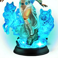 Load image into Gallery viewer, The Bradford Exchange Celestial Spirits Collection Issue #1: Soul Dancer Illuminated Changing Colours of the Aurora Borealis Maiden Sculpture 10-inches
