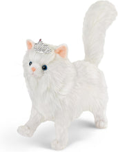 Load image into Gallery viewer, The Ashton-Drake Galleries Fabulous Feline Kitten Hold That Pose! Plush Cat with Crown Lavender Skirt and Dazzling Duchess Outfit 10-Inches
