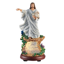 Load image into Gallery viewer, The Bradford Exchange The Light Of The World Illuminated Jesus Sculpture Religious from His Love and Light Sculpture Collection Issue #3 by Thomas Kinkade 9-inches - RCE Global Solutions
