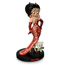 Load image into Gallery viewer, The Bradford Exchange Betty Boop™ Out on the Town Sculpture Limited Edition Collectible Figurine with Hand-Applied Glass Mosaic Art and Glitter Accents 11-inches - RCE Global Solutions
