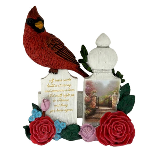 The Hamilton Collection A Love That Sets Us Free Cardinal Figurine Handcrafted Sculpted Keepsake with Sentiment and Glitter Accents A Heartwarming Tribute to Cherish Memories from Our Love Is Eternal Collection Issue #6 by Thomas Kinkade 5-inches - RCE Global Solutions