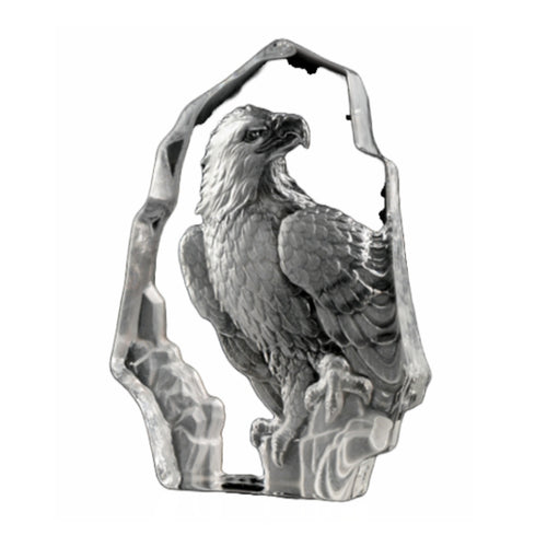 The Bradford Exchange American Bald Eagle Master Of The Sky Etched Glass Eagle - RCE Global Solutions