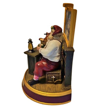 Load image into Gallery viewer, The Bradford Exchange Gift Of Christmas Santa Claus Light Up the Holidays Illuminated Sculpture Collection Issue #3 by Thomas Kinkade 8.25-inches
