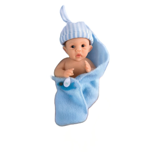 The Ashton - Drake Galleries Bundle Of Happiness Issue #4 Hand-Painted Lifelike Pint-Sized Sweet-As-Can-Be Babies  Miniature Baby Doll by Sherry Rawn 4-inches - RCE Global Solutions