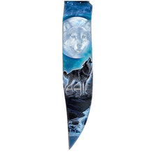 Load image into Gallery viewer, The Bradford Exchange The Strength of the Wolf Knife Wall Decor Collection: Full Moon Spirit Knife Issue #1 by Al Agnew 11-Inches - RCE Global Solutions
