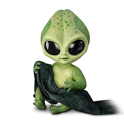 The Ashton - Drake Galleries Lumina Alien Baby with Glow-In-The-Dark Vinyl Skin So Truly Real® Lifelike & Realistic Weighted Doll by Ina Volprich 16-inches