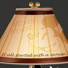 Load image into Gallery viewer, Disney Mickey Mouse Lamp with Spinning Animation Base and Silhouette Shade by The Bradford Exchange - RCE Global Solutions
