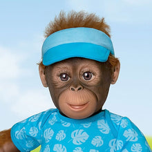 Load image into Gallery viewer, The Ashton - Drake Galleries Abe Hugs So Truly Real® Lifelike Baby Boy Monkey Doll Realistic Weighted Fully Poseable with Plush Ball Hand Applied Hair and Soft RealTouch® Vinyl Skin 22&quot;-Inches - RCE Global Solutions

