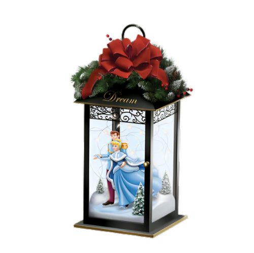 The Bradford Exchange Disney Magic of the Season Table Centerpiece Collection Issue #3 Dream with LED Lights Christmas Decorations 9-Inches - RCE Global Solutions
