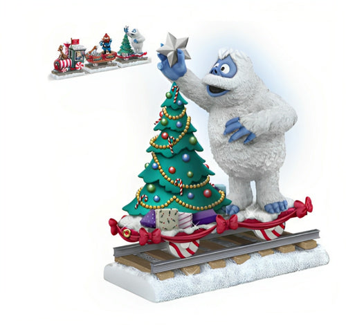 The Bradford Exchange Shining Star Of Christmas Lighting The Holiday Path All Aboard The Rudolph® Express Collection Issue #3 A Delightful Celebration of Christmas Cheer Handcrafted & Hand Painted Christmas Decoration 4.5-inches - RCE Global Solutions