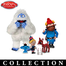 Load image into Gallery viewer, The Ashton-Drake Galleries Rudolph the Red-Nosed Reindeer Figure Collection Issue #7 Abominable Snowman Limited Edition Christmas Decorations 8-Inches
