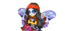 Load image into Gallery viewer, The Hamilton Collection Jasmine Becket-Griffith Spirit of The Radiant Beauty Glow in The Dark Sugar Skull Decor - RCE Global Solutions
