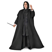 Load image into Gallery viewer, The Ashton-Drake Galleries Harry Potter Year One Portrait Collection Issue #6: &quot;Professor Snape&quot; Handcrafted Figure with Poseable Arms Detailed Costume and Iconic Wand 14.5-inches
