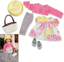 Load image into Gallery viewer, The Ashton-Drake Galleries Lucy&#39;s Big Adventures Child Doll and Accessory Set, 18-inch, with Designer Clothes and Accessories, 20 Pieces (Multi Color) - RCE Global Solutions
