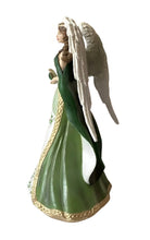 Load image into Gallery viewer, The Hamilton Collection Loves Shining Light Handcrafted and Glittery Wings Cherish Memories with Irish-Inspired Angels from Eternal Love Angels Figurine Collection Issue #2 by Thomas Kinkade 9-inches - RCE Global Solutions
