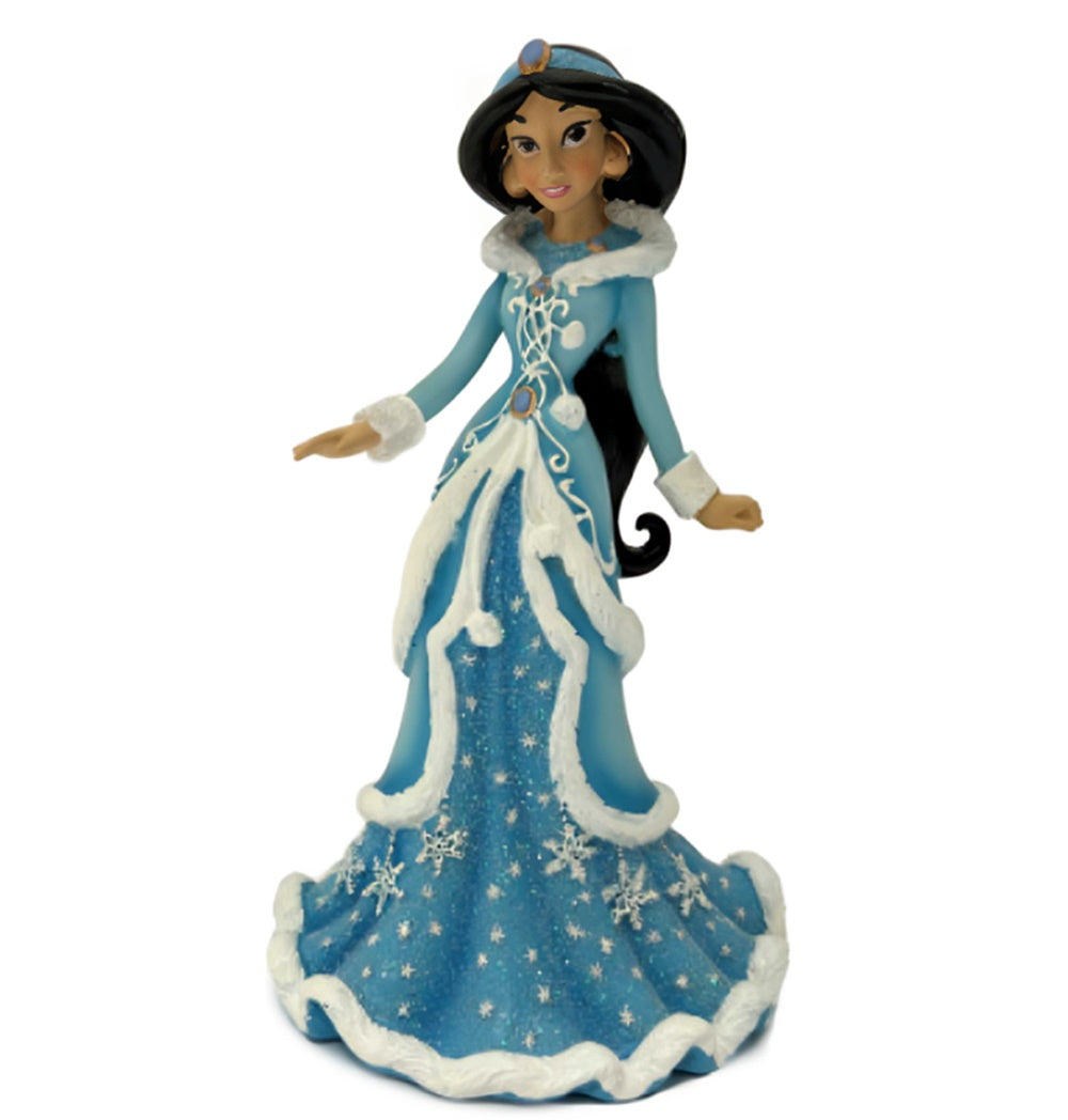 The Bradford Exchange Jasmines White Christmas Disney’s All Decked Out for the Holidays Collection Issue #8 Hand Crafted and Hand Pinted Figurine 6-inches - RCE Global Solutions