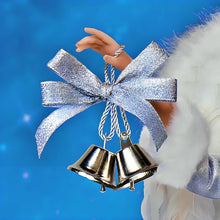 Load image into Gallery viewer, The Ashton-Drake Galleries Carol of the Bells Angel Portrait Doll with Glowing Skirt Plays Carol of the Bells Song Poseable with Feathered Wings Silver Bells and Holiday Gown Christmas Collectible Doll 24-inches - RCE Global Solutions
