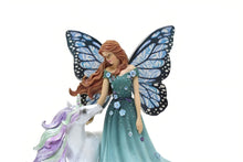 Load image into Gallery viewer, The Hamilton Collection Loving Radiance Exquisite Handcrafted Fairy and Unicorn Sculpture Inspired by Watercolor Artistry Hand-Painted with Intricate Details and Glitter Accents Mystic Wings of Enchantment Collection Issue #1 by Jody Bergsma 7.75-inches - RCE Global Solutions
