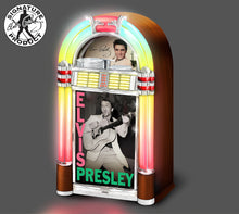 Load image into Gallery viewer, The Bradford Exchange Elvis Presley Jukebox Sculptures from Elvis Retro Sculpture Collection Issue #1 with Lights and Music 6-inches - RCE Global Solutions
