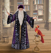 Load image into Gallery viewer, The Asthon-Drake Galleries Professor Dumbledore Poseable Portrait Figure Includes Wand and Fawkes 14-inches - RCE Global Solutions
