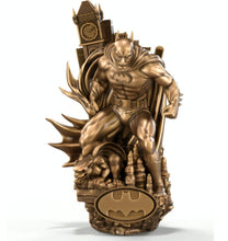 Load image into Gallery viewer, The Bradford Exchange DC Comics The HALL OF JUSTICE Sculpture Collection Issue #2: Batman Bronze Statue Handcrafted Limited Edition Collectible 9.5-inches
