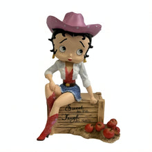 Load image into Gallery viewer, The Hamilton Collection Betty Boop Country Girl Figurines Issue #2 Sweet as Pie Tough as Nails Charm Collectible Statue Hand-Painted Display 5-inches
