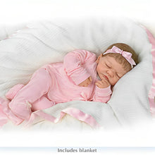 Load image into Gallery viewer, The Ashton-Drake Galleries &quot;Emily&quot; 20th Anniversary Lifelike Signature Edition Homecoming Baby Doll By Linda Webb 20-inches - RCE Global Solutions
