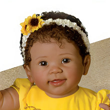 Load image into Gallery viewer, The Ashton-Drake Galleries Kiara&#39;s First Steps: Walks with Your Help! - So Truly Real® Lifelike, Interactive &amp; Realistic African-American Baby Doll 26-inches - RCE Global Solutions
