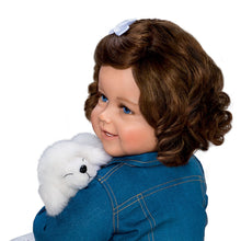 Load image into Gallery viewer, The Ashton-Drake Galleries My New Best Friend Hold That Pose! Child Doll And Plush Puppy Set by Ping Lau 24-inches - RCE Global Solutions
