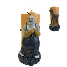 Load image into Gallery viewer, The Bradford Exchange Disney The Nightmare Before Christmas Candle Collection Issue #9 "Behemoth" LED Flameless Candle with Sculpted Details 7-inches

