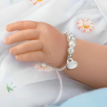 Load image into Gallery viewer, The Ashton-Drake Galleries Grandma&#39;s Pearls Of Wisdom Baby Girl Doll So Truly Real® Vinyl with Faux Pearl Bracelet with Heart-shape Charm Poseable with Weighted Body by Ping Lau 19-inches - RCE Global Solutions
