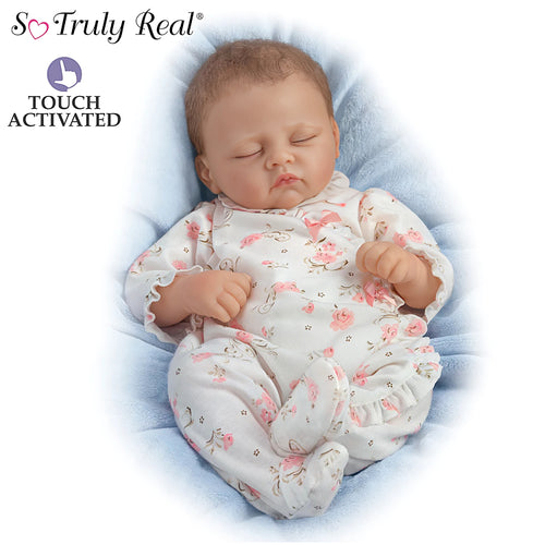 The Ashton - Drake Galleries Sophia Breathes Coos and Has a Heartbeat So Truly Real® Lifelike Baby Girl Doll Interactive Realistic Reborn Weighted Fully Poseable Newborn by Linda Murray 19