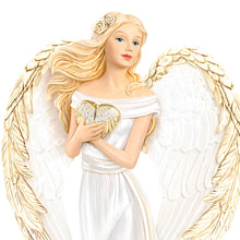 Load image into Gallery viewer, The Bradford Exchange Guardian Angel Embrace Figurine Embellished with Swarovski Crystals 7.25-inches - RCE Global Solutions
