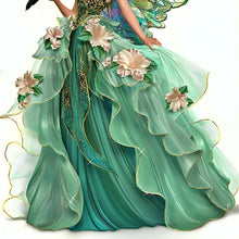 Load image into Gallery viewer, The Hamilton Collection Enchanted Wings of Wonder “Radiant Royalty” Fairy Figurine by Nene Thomas 7.5-inches

