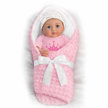 Load image into Gallery viewer, The Ashton-Drake Galleries My Little Princess Lifelike Newborn Girl A Reborn Masterpiece with RealTouch® Vinyl for Realism Handcrafted Details &amp; Custom Ensemble Collectible Doll by Sandy Faber 18-inches - RCE Global Solutions
