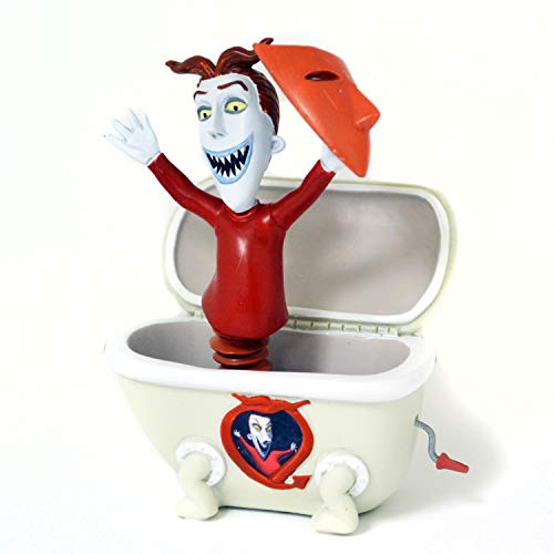 The Hamilton Collection The Nightmare Before Christmas Lock Figurine Jack-In-The-Box Sculpture Exclusively from The Hamilton Collection | Disney Lock Resin Figurine part of the "Jack" In The Box Collection