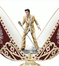 Load image into Gallery viewer, The Bradford Exchange Elvis™ in Concert Musical Egg: A Tribute to the King&#39;s Legendary Performances by Peter Carl Fabergé 6.5-Inches - RCE Global Solutions
