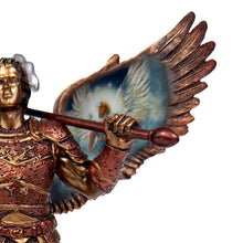 Load image into Gallery viewer, The Bradford Exchange Archangels of Light Cold-Cast Bronze Sculpture Collection Issue #32:&#39;Jehoel: Fire of God&#39; Inspired by Renaissance Art and with Artwork by Howard David Johnson 10-Inches - RCE Global Solutions
