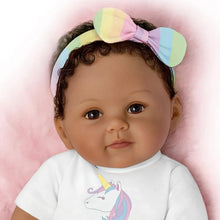 Load image into Gallery viewer, The Ashton - Drake Galleries One of a Kind Ciara So Truly Real® Lifelike Handcrafted in RealTouch® Vinyl Skin with Hand-rooted Hair &amp; Realistic Weighted Doll by Ping Lau 18-inches
