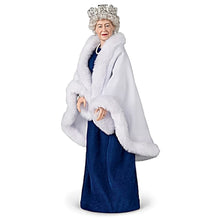 Load image into Gallery viewer, The Ashton-Drake Galleries Her Majesty The Queen Elizabeth II: Sapphire Elegance Portrait Doll Argil Porcelain Figurine 15-inches - RCE Global Solutions
