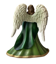 Load image into Gallery viewer, The Hamilton Collection Loves Shining Light Handcrafted and Glittery Wings Cherish Memories with Irish-Inspired Angels from Eternal Love Angels Figurine Collection Issue #2 by Thomas Kinkade 9-inches - RCE Global Solutions
