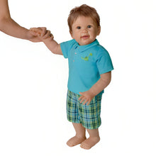 Load image into Gallery viewer, The Ashton-Drake Galleries Mason&#39;s First Steps A So Truly Real® Touch-Activated Interactive Baby Doll Handcrafted with RealTouch® Vinyl Lifelike Collectible Doll with Poseable Head Adorable Dinosaur Outfit by Master Doll Artist Linda Murray 26-inches - RCE Global Solutions
