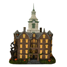 Load image into Gallery viewer, The Bradford Exchange America's Most Haunted Village Collection Issue #4: 'Trans Allegheny Asylum' Hand-Painted Illuminated Sculpture with Detailed Ghoulish Features Halloween Decorations 6.5-Inches
