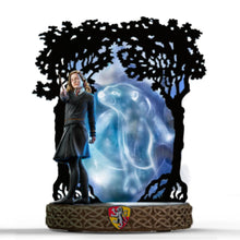 Load image into Gallery viewer, The Bradford Exchange HARRY POTTER Illuminated Patronus Sculpture Collection Issue #2 Hermione Granger Hand-painted with LED Magical Glow Figure 7.8-inches
