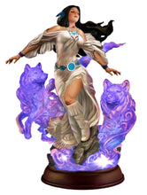 Load image into Gallery viewer, The Bradford Exchange Celestial Spirits Collection Issue #1: Soul Dancer Illuminated Changing Colours of the Aurora Borealis Maiden Sculpture 10-inches
